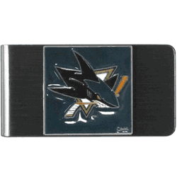 San Jose Sharks Steel Money Clip