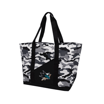 San Jose Sharks Super-Duty Camo Tote BLCK