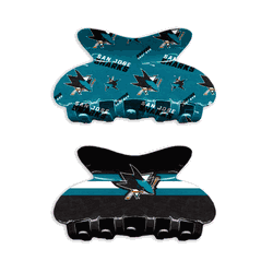 San Jose Sharks Team Hair Claw Set