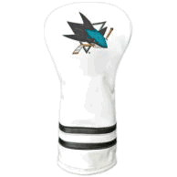 San Jose Sharks Vintage Driver Headcover (White)