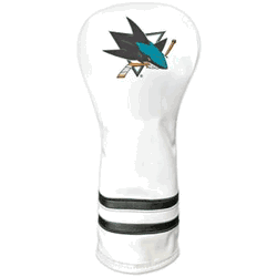 San Jose Sharks Vintage Fairway Headcover (White)