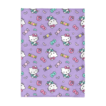 Sanrio Hello Kitty Candy Kitty Silk Touch Throw Blanket 50x70 inches