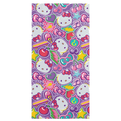 Sanrio Hello Kitty Cherry Summer Microfiber Beach Towel 30 x 60 Inches