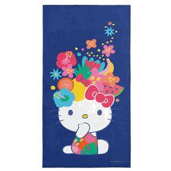 Sanrio Hello Kitty Fruit Cat Beach Towel 30X60 Inches