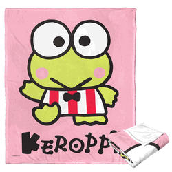 Sanrio Keroppi Waves Silk Touch Throw Blanket 50x60 Inches