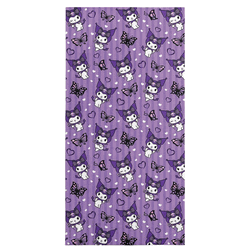 Sanrio Kuromi Cute Kuromi Microfiber Beach Towel 30 x 60 Inches