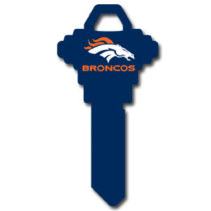 Schlage NFL Key - Denver Broncos