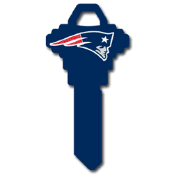 Schlage NFL Key - New England Patriots