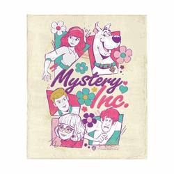 Scooby Doo Groovy Inc Silk Touch Throw Blanket 50x60 Inches