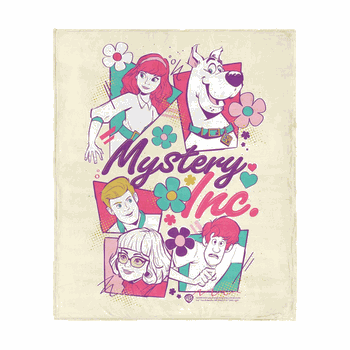 Scooby Doo Groovy Inc Silk Touch Throw Blanket 50x60 Inches