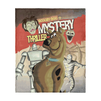 Scooby Doo Mystery Thriller Silk Touch Throw Blanket 50x60 Inches
