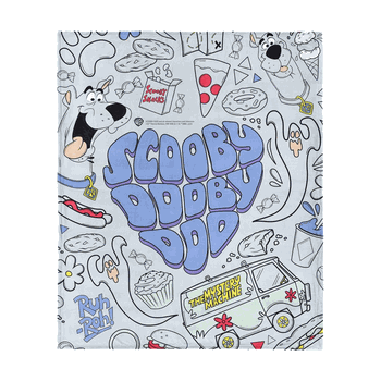 Scooby Doo Scooby Collage Silk Touch Throw Blanket 50x60 Inches