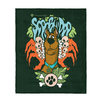 Scooby Doo Spooky Scoob Silk Touch Throw Blanket 50x60 Inches