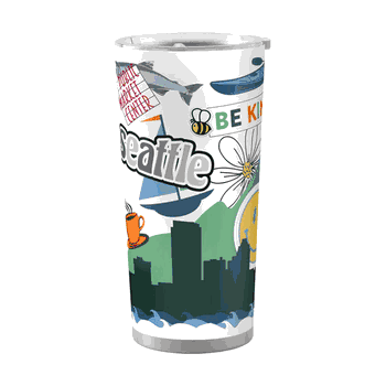 Seattle 20oz Native Powder Coat Tumbler