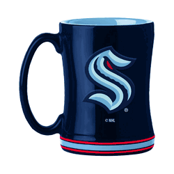 Seattle Kraken 14oz Relief Mug