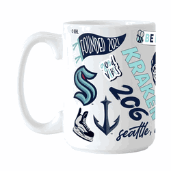 Seattle Kraken 15oz Native Sublimated Mug