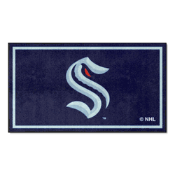 Seattle Kraken 3ft. x 5ft. Plush Area Rug