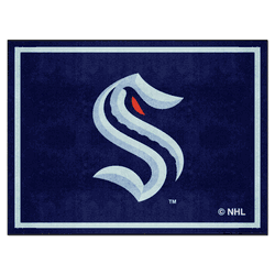 Seattle Kraken 8ft. x 10 ft. Plush Area Rug