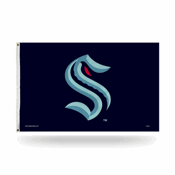 Seattle Kraken Standard 3' x 5' Banner Flag