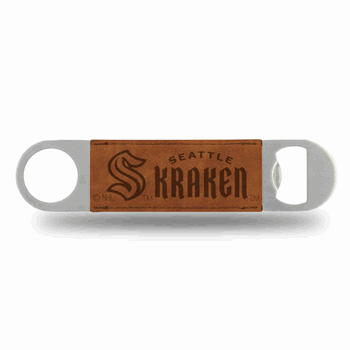 Seattle Kraken Brown Laser Engraved Bar Blade
