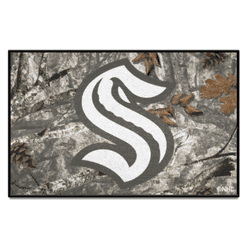 Seattle Kraken Camo Starter Mat Accent Rug - 19in. x 30in.