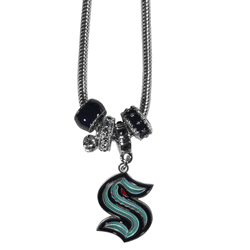 Seattle Kraken Euro Bead Necklace