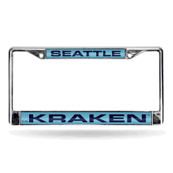 Seattle Kraken Laser Chrome Frame