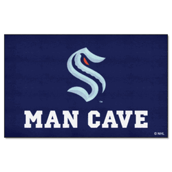 Seattle Kraken Man Cave Ulti-Mat Rug - 5ft. x 8ft.