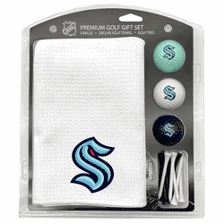 Seattle Kraken Microfiber Towel Gift Set - 16 x 40 (White)