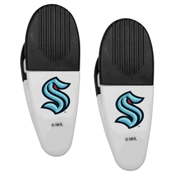 Seattle Kraken Mini Chip Clip Magnets, 2 pk
