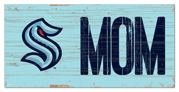 Seattle Kraken MOM 6x12 Sign