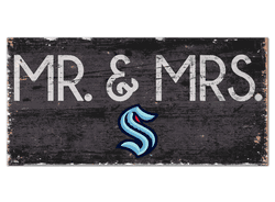 Seattle Kraken Mr. & Mrs. Sign