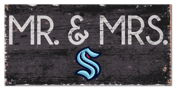 Seattle Kraken Mr. & Mrs. Sign