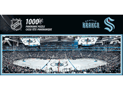 Seattle Kraken NHL 1000pc Panoramic Puzzle