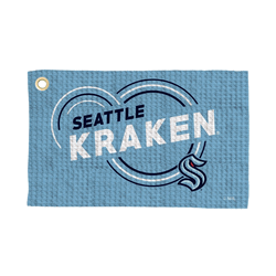 Seattle Kraken NHL Droplets Waffle Fan Towel 16x25 inches
