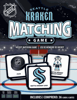 Seattle Kraken NHL Matching Game
