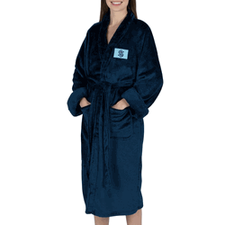 Seattle Kraken NHL Navy Snipe S/M Silk Touch Robe 23X41 Inches