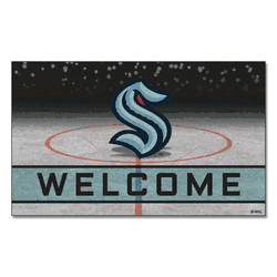 Seattle Kraken Rubber Door Mat - 18in. x 30in.