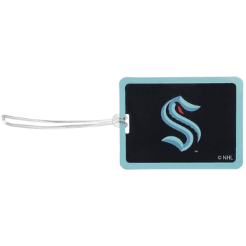 Seattle Kraken Vinyl Luggage Tag
