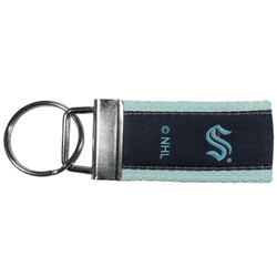 Seattle Kraken Woven Key Chain