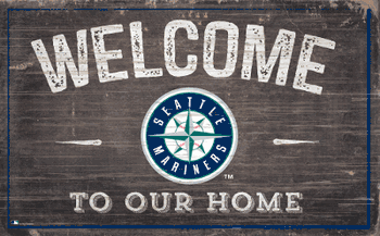 Seattle Mariners 11x19 Welcome to our Home Sign