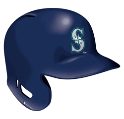Seattle Mariners 12in Authentic Helmet Sign