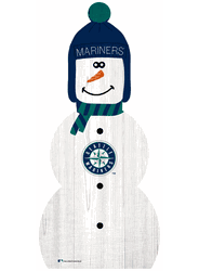 Seattle Mariners 31" Snowman Leaner