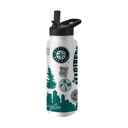 Seattle Mariners 34oz Native Quencher Bottle