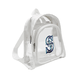 Seattle Mariners 3D Logo Clear Mini Backpack