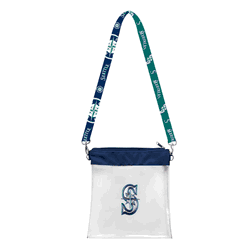 Seattle Mariners 3D Logo Clear Satchelette