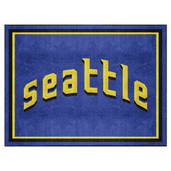 Seattle Mariners 8ft. x 10 ft. Plush Area Rug