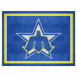 Seattle Mariners 8ft. x 10 ft. Plush Area Rug - Retro Collection