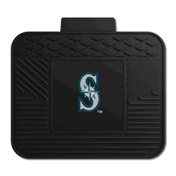 Seattle Mariners Back Seat Car Utility Mat - 14in. x 17in.