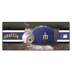 Seattle Mariners Baseball Runner Rug - 30in. x 72in.